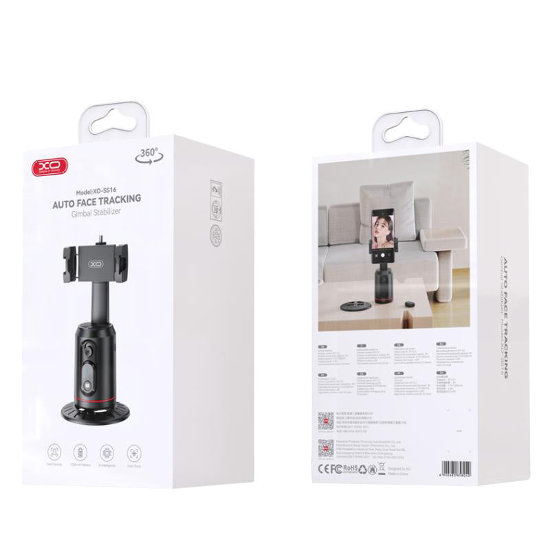 Uchwyt XO Design SS16 Face Tracking 360, Uniwersalny, Czarny