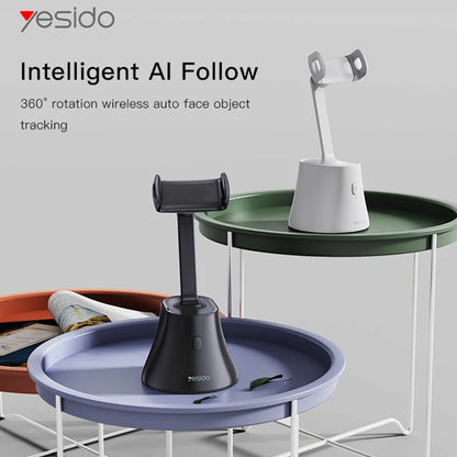 Gimbal Stabilizator Yesido SF10 Face Tracking 360, Czarny