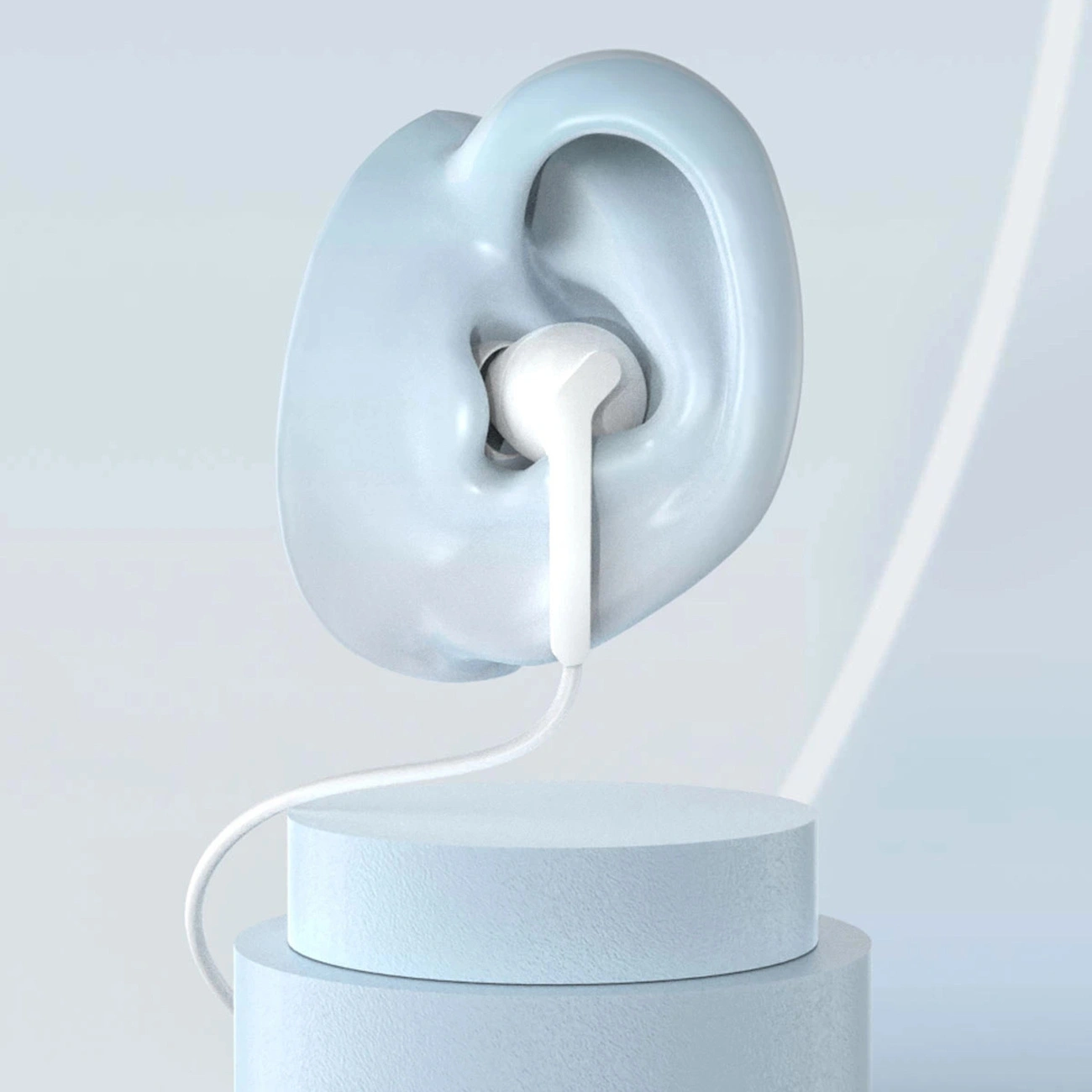 Handsfree 3,5 mm Dudao X3+, biały
