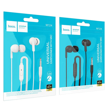 Handsfree 3.5mm HOCO M124, Czarny