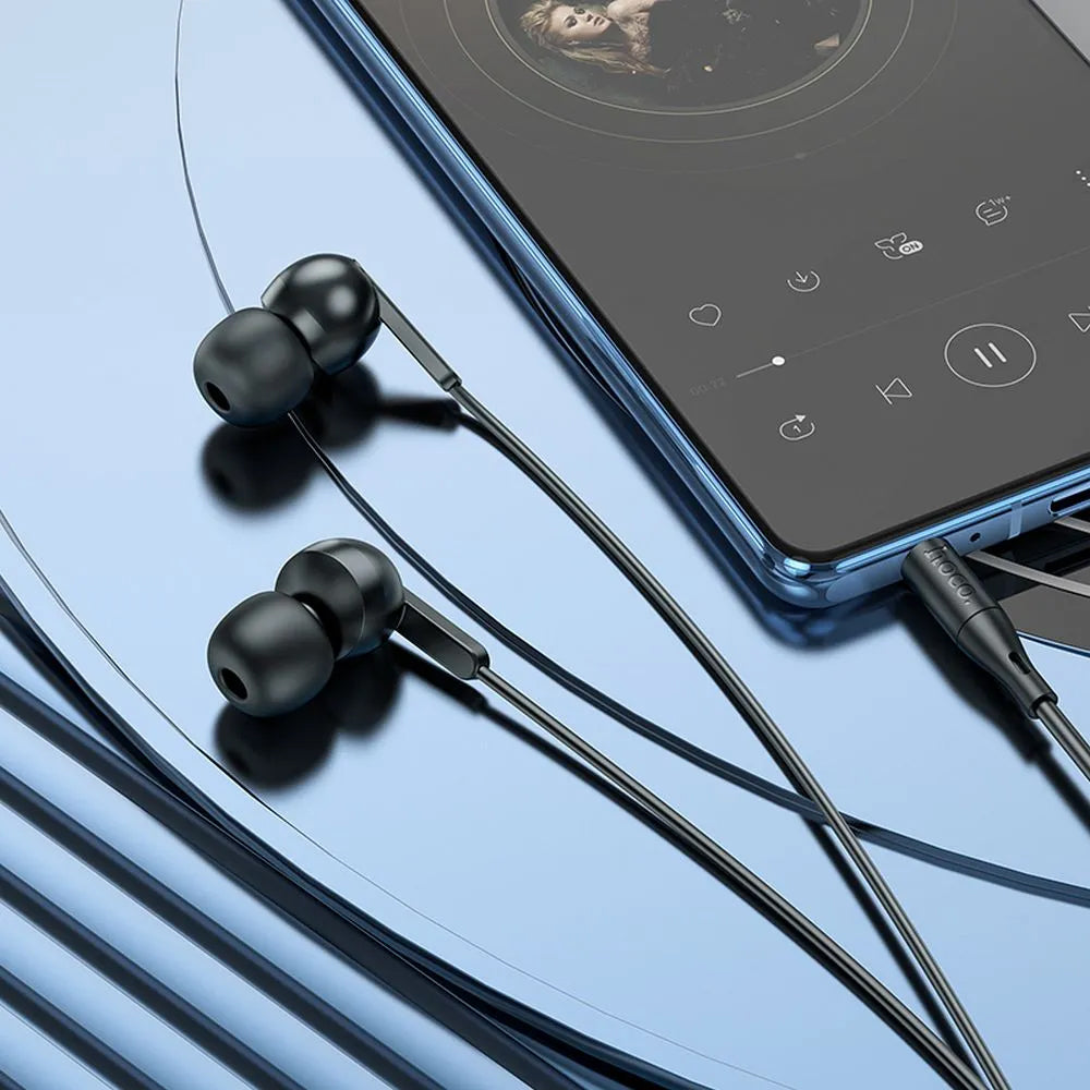 Handsfree 3.5mm HOCO M124, Czarny
