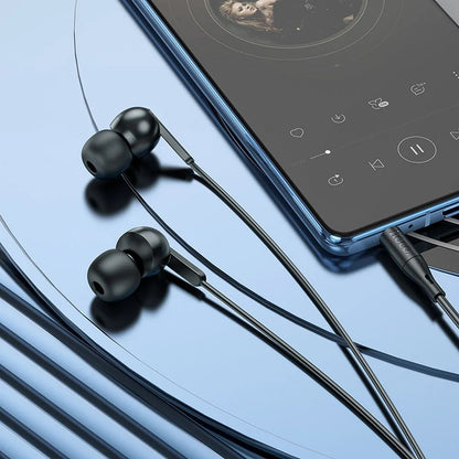 Handsfree 3.5mm HOCO M124, Czarny