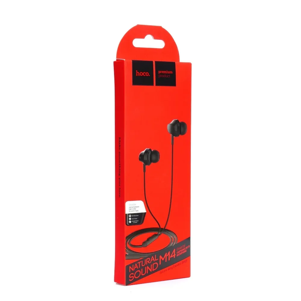 Handsfree 3.5mm HOCO M14, Czarny