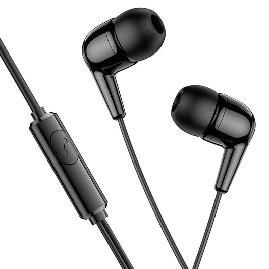 Zestaw głośnomówiący 3,5 mm HOCO M97, czarny