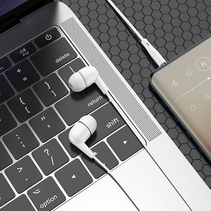 Handsfree 3.5mm HOCO M97, Biały