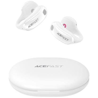 Bezprzewodowy zestaw słuchawkowy Bluetooth Acefast Aceclip Pro, TWS, Biały