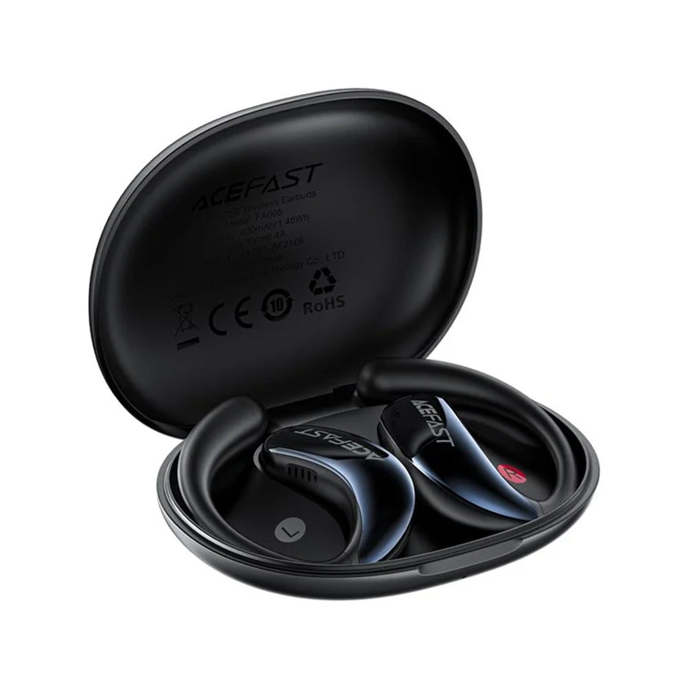 Handsfree Bluetooth Acefast Acefit SE, TWS, Czarny