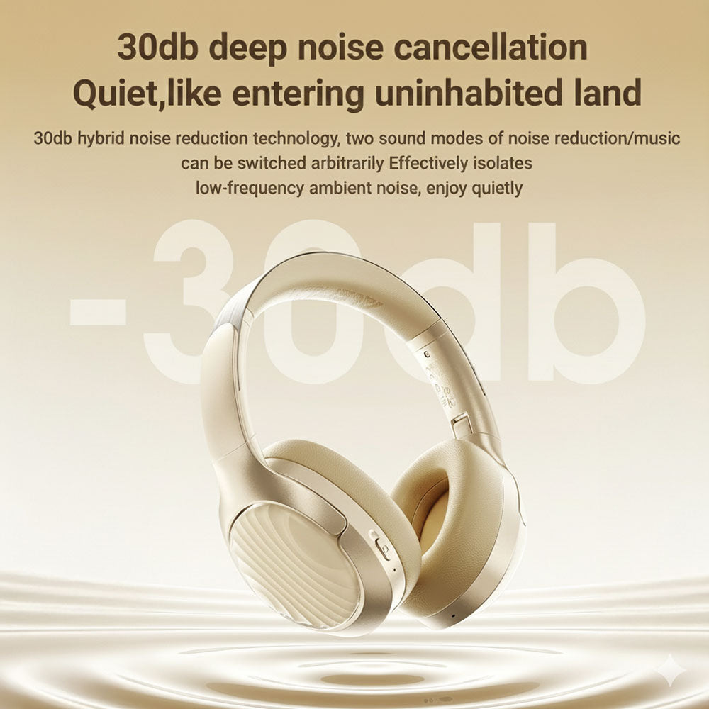 Handsfree Bluetooth Acefast H5, A2DP, ANC, Biały