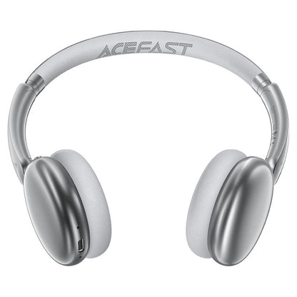Handsfree Bluetooth Acefast H8, A2DP, ANC, Srebrny