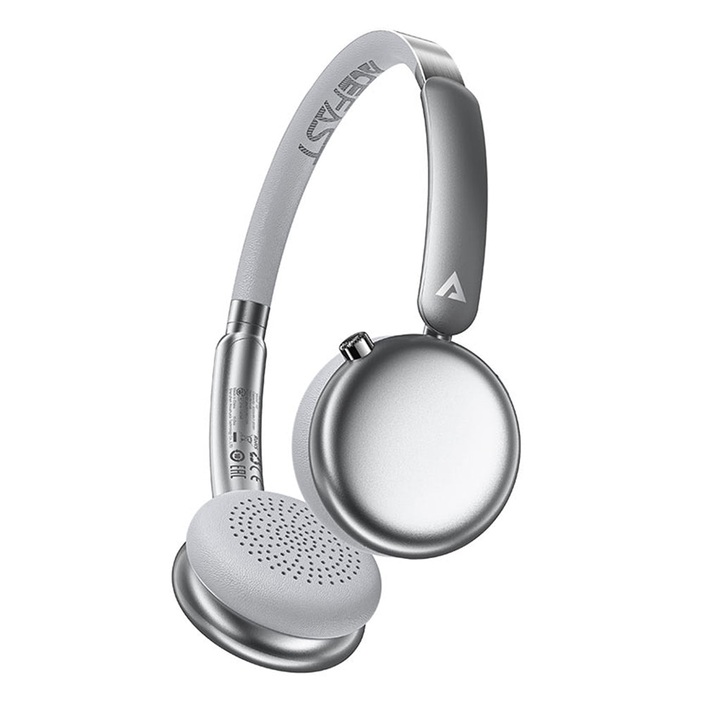 Handsfree Bluetooth Acefast H8, A2DP, ANC, Srebrny