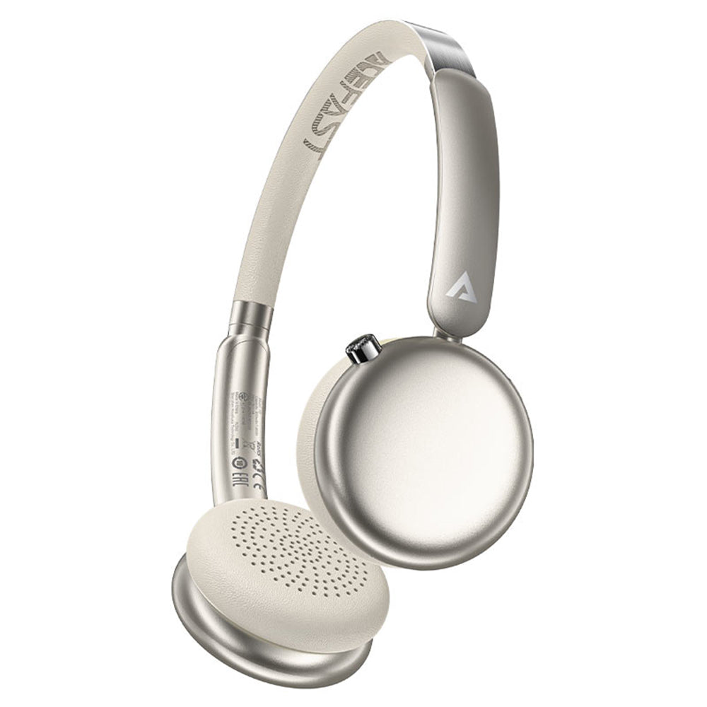 Handsfree Bluetooth Acefast H8, A2DP, ANC, Złoty
