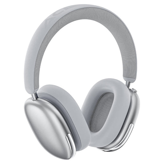 Zestaw słuchawkowy Bluetooth Acefast H9, A2DP, ANC, Srebrny