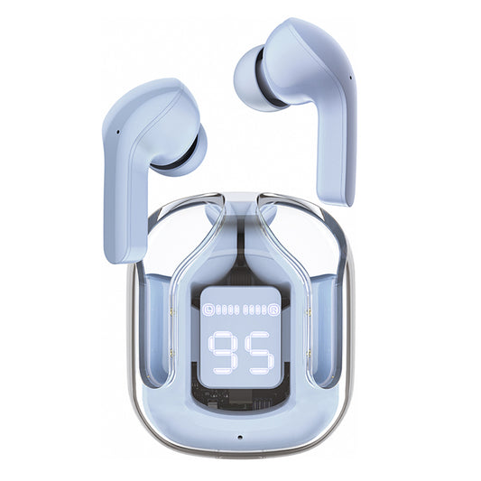 Handsfree Bluetooth Acefast T6, TWS, Niebieski