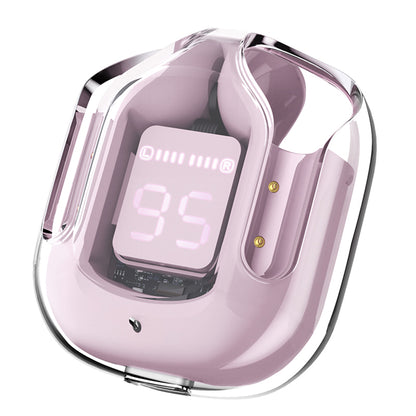 Handsfree Bluetooth Acefast T6, TWS, Różowy
