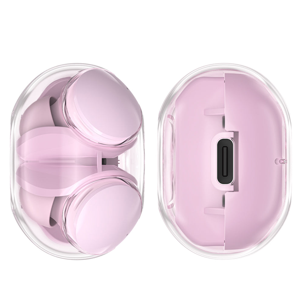Handsfree Bluetooth Acefast T6, TWS, Różowy