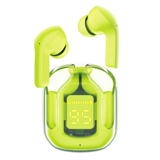Handsfree Bluetooth Acefast T6, TWS, Zielony