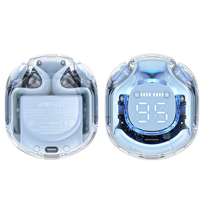 Handsfree Bluetooth Acefast T8, TWS, Niebieski