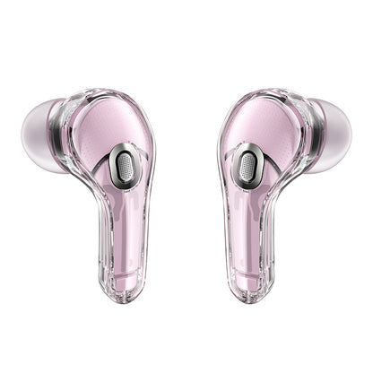 Handsfree Bluetooth Acefast T8, TWS, Różowy