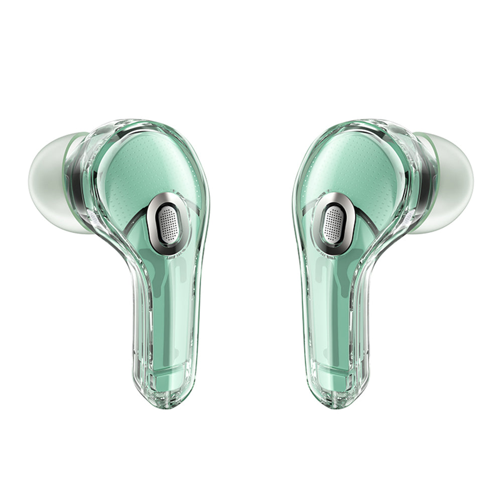 Handsfree Bluetooth Acefast T8, TWS, Zielony