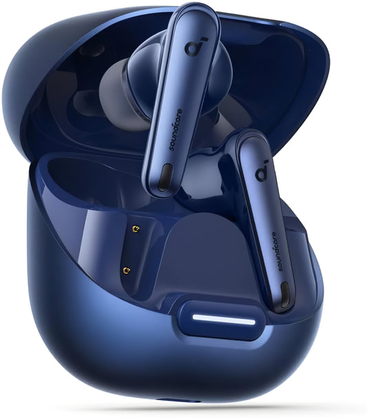 Zestaw głośnomówiący Bluetooth Anker SoundCore Liberty 4 NC, TWS, ANC, MultiPoint, niebieski A3947G31