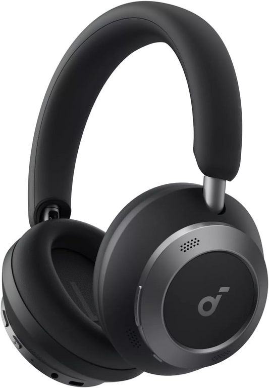 Zestaw słuchawkowy Bluetooth Anker SoundCore Space One Pro, A2DP, ANC, Czarny, Odnowiony A3062G11