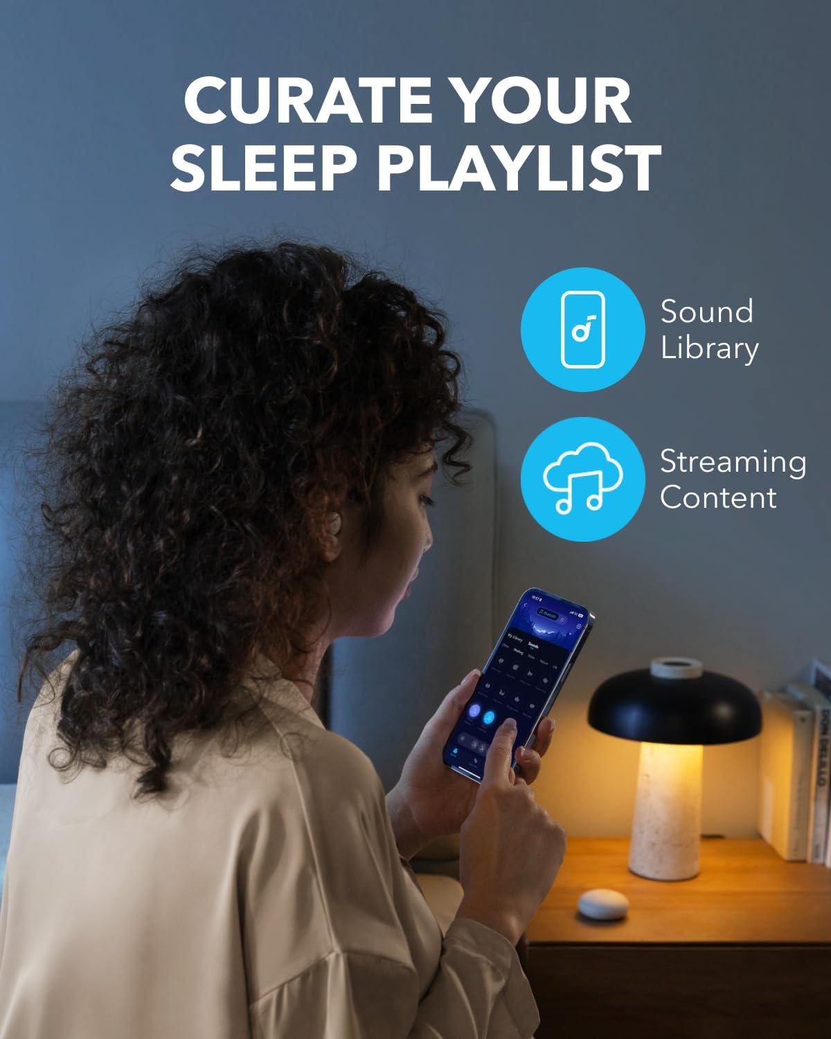 Zestaw głośnomówiący Bluetooth Anker SoundCore Sleep A20, TWS, biały A6611G21 