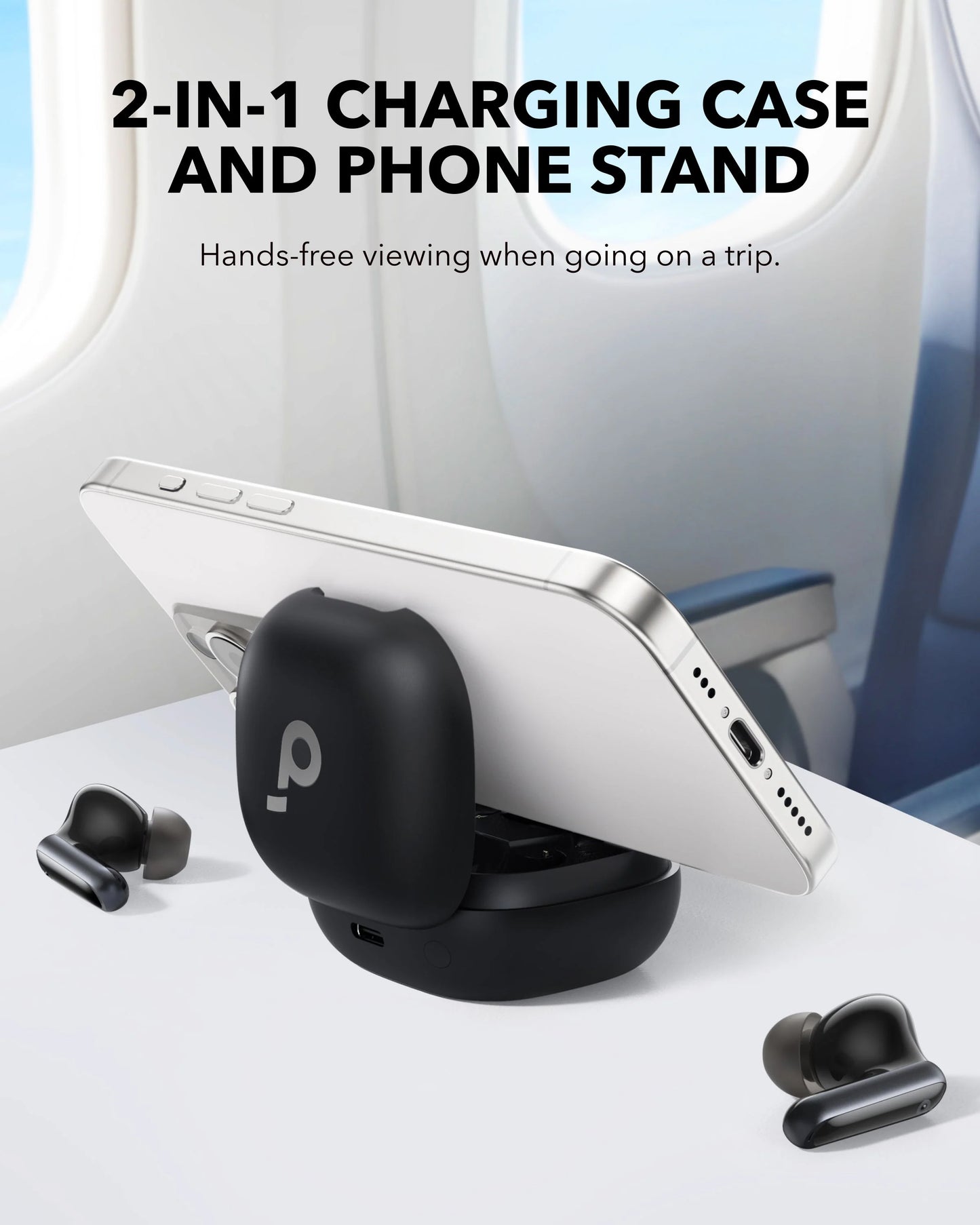 Handsfree Bluetooth Anker SoundCore P40i, TWS, ANC, Czarny A3955G11