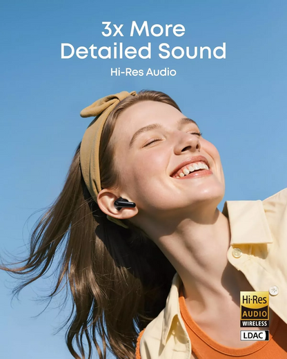 Zestaw słuchawkowy Bluetooth Anker SoundCore R60i, TWS, ANC, Czarny D1202G11