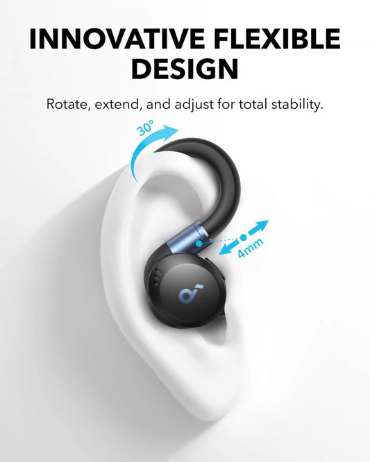 Zestaw słuchawkowy Bluetooth Anker Soundcore Sport X20, TWS, ANC, czarny A3968G11