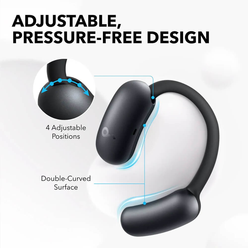 Handsfree Bluetooth Anker SoundCore AeroFit 2, TWS, Czarny A3874G11