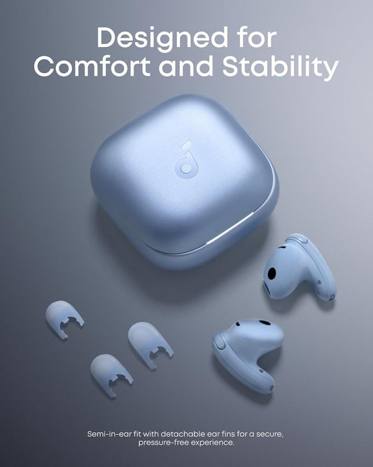 Zestaw słuchawkowy Bluetooth Anker SoundCore Liberty Buds, TWS, ANC, Niebieski D1200G31