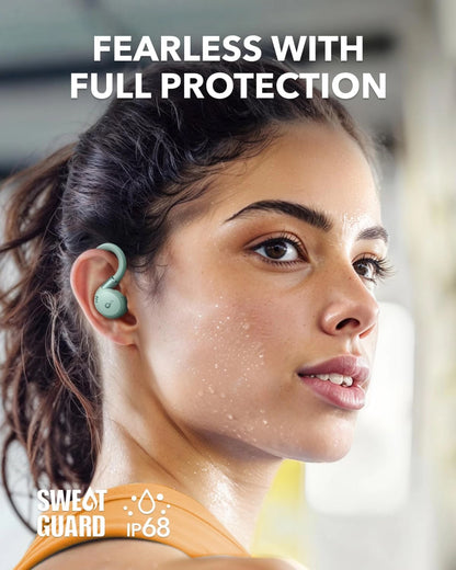 Słuchawki Bluetooth Anker Soundcore Sport X20, TWS, ANC, zielone A3968G61