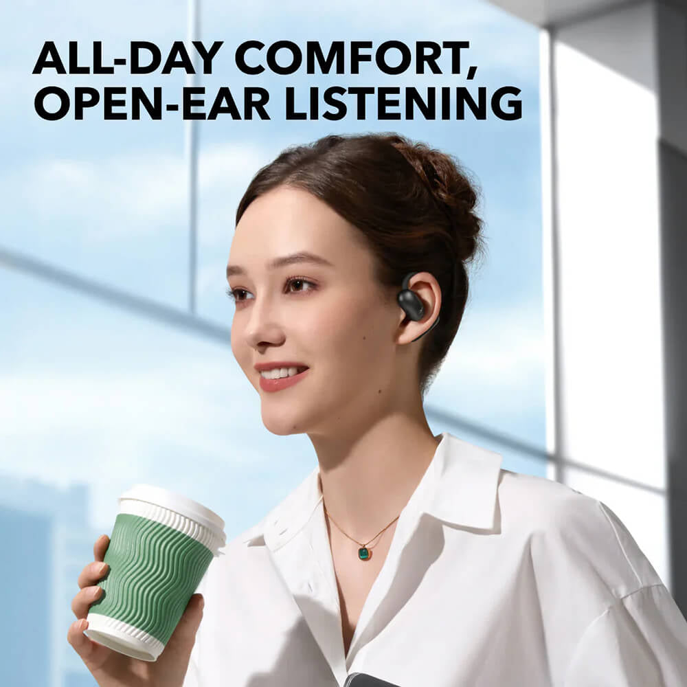 Handsfree Bluetooth Anker SoundCore AeroFit 2, TWS, Czarny A3874G11