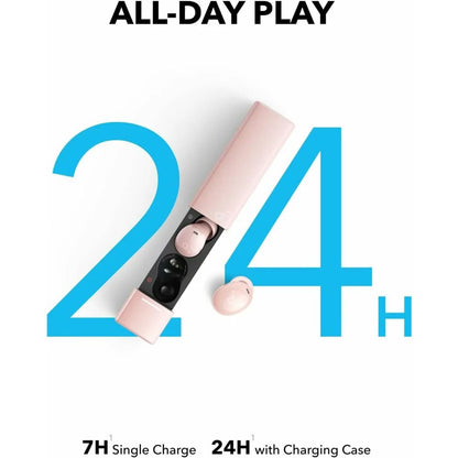 Handsfree Bluetooth Anker SoundCore A30i, TWS, Różowy A3958G51