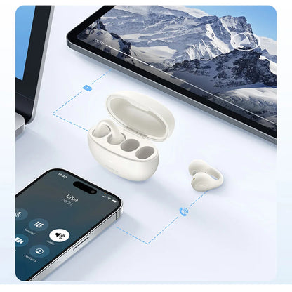 Handsfree Bluetooth Baseus AirGo AS01, TWS, Biały A00069101223-00