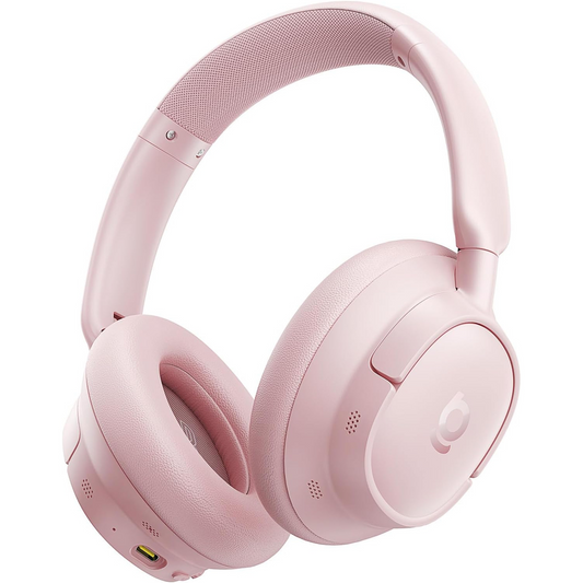 Handsfree Bluetooth Baseus Bass BH1 NC, MultiPoint, A2DP, ANC, Różowy A0203704