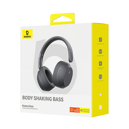 Handsfree Bluetooth Baseus Bass 35 Max, A2DP, Gri A00070800821-00