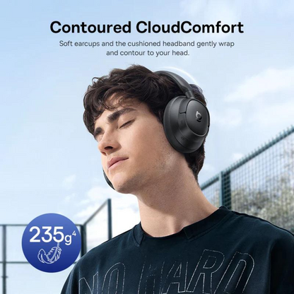Baseus Bass BH1 NC Bluetooth Handsfree, MultiPoint, A2DP, ANC, Black A0203703
