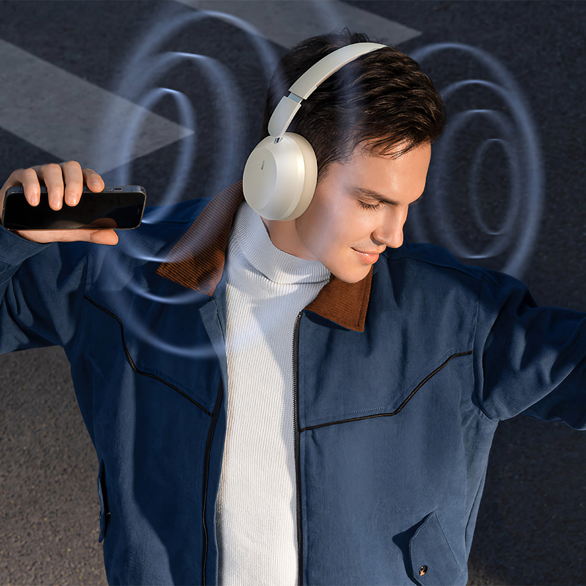 Handsfree Bluetooth Baseus Bass 35 Max, A2DP, Biały A00070800221-00