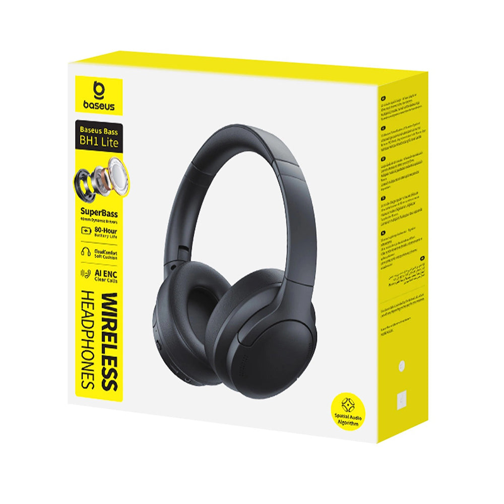 Handsfree Bluetooth Baseus BH1 Lite, A2DP, Czarny A0203C00