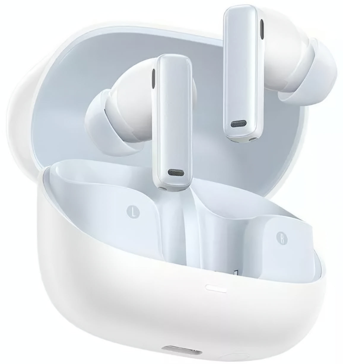 Handsfree Bluetooth Baseus Bowie M2s, TWS, ANC, Biały NGTW350102