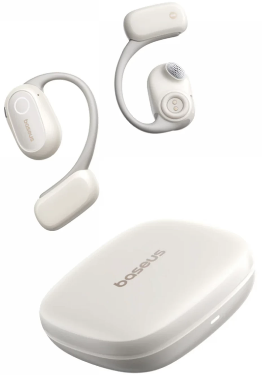 Handsfree Bluetooth Baseus Bowie MF1, TWS, Biały A00084501223-00