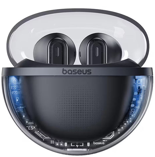 Handsfree Bluetooth Baseus Bowie E5x, TWS, Czarny A00060101123-00