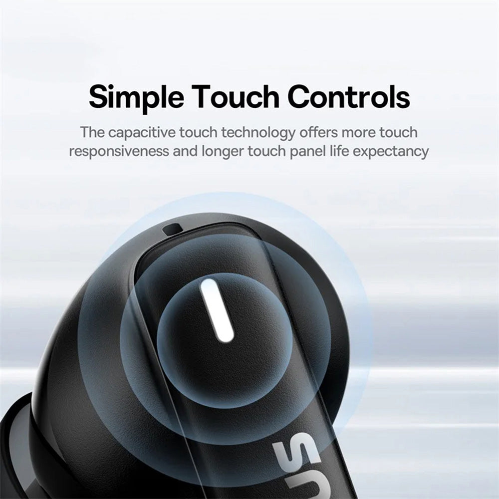 Handsfree Bluetooth Baseus Bowie E19, TWS, Czarny A00069600113-00