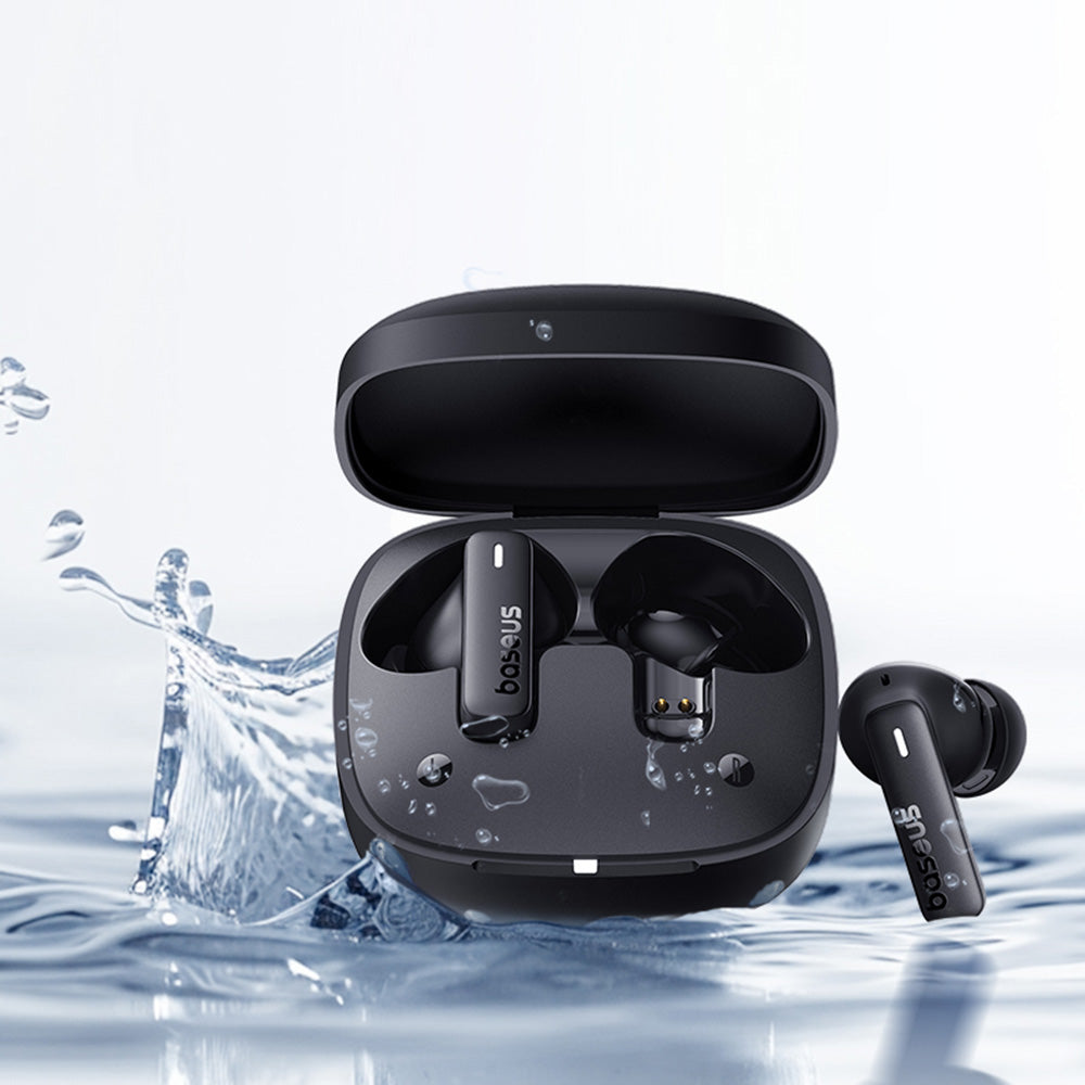 Handsfree Bluetooth Baseus Bowie E19, TWS, Czarny A00069600113-00