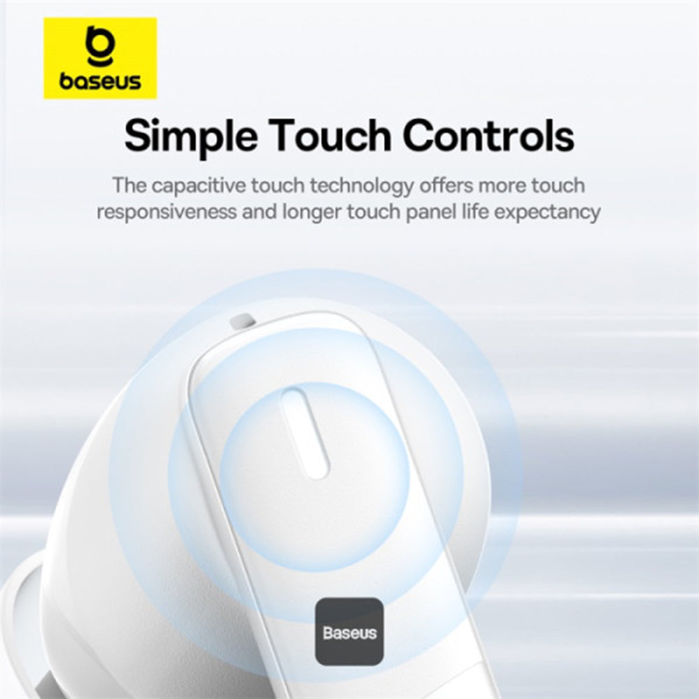 Handsfree Bluetooth Baseus Bowie E20, TWS, White A00069700223-00