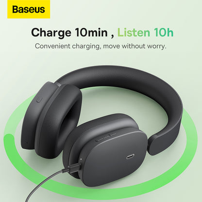 Handsfree Bluetooth Baseus Bowie H1, A2DP, ANC, Szary NGTW230213