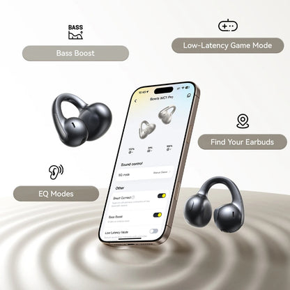 Handsfree Bluetooth Baseus Bowie MC1 Pro, TWS, MultiPoint, Czarny A0102503