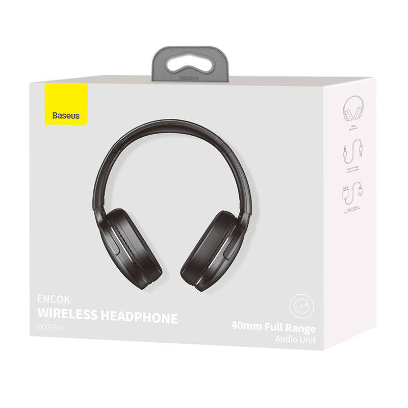 Handsfree Bluetooth Baseus Encok D02 Pro, MultiPoint, A2DP, Black NGTD010301 