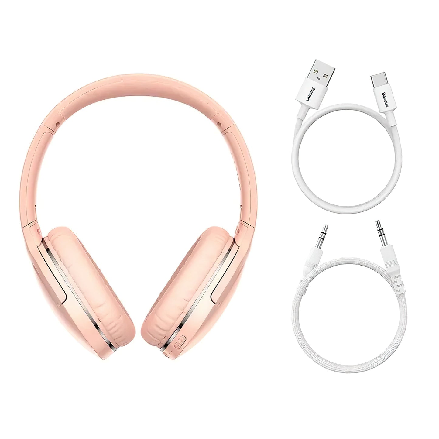Handsfree Bluetooth Baseus Encok D02 Pro, MultiPoint, A2DP, Różowy NGTD010304